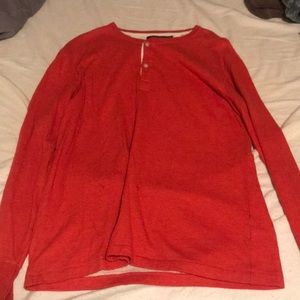 Orange Polo long sleeve